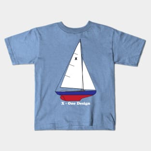 XOD Class Sailboat - (X (Class) One Design (XOD) Kids T-Shirt